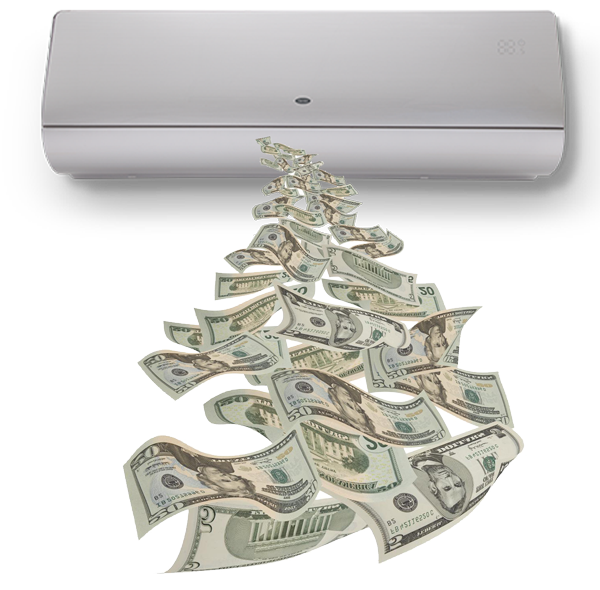 ductless mini split savings